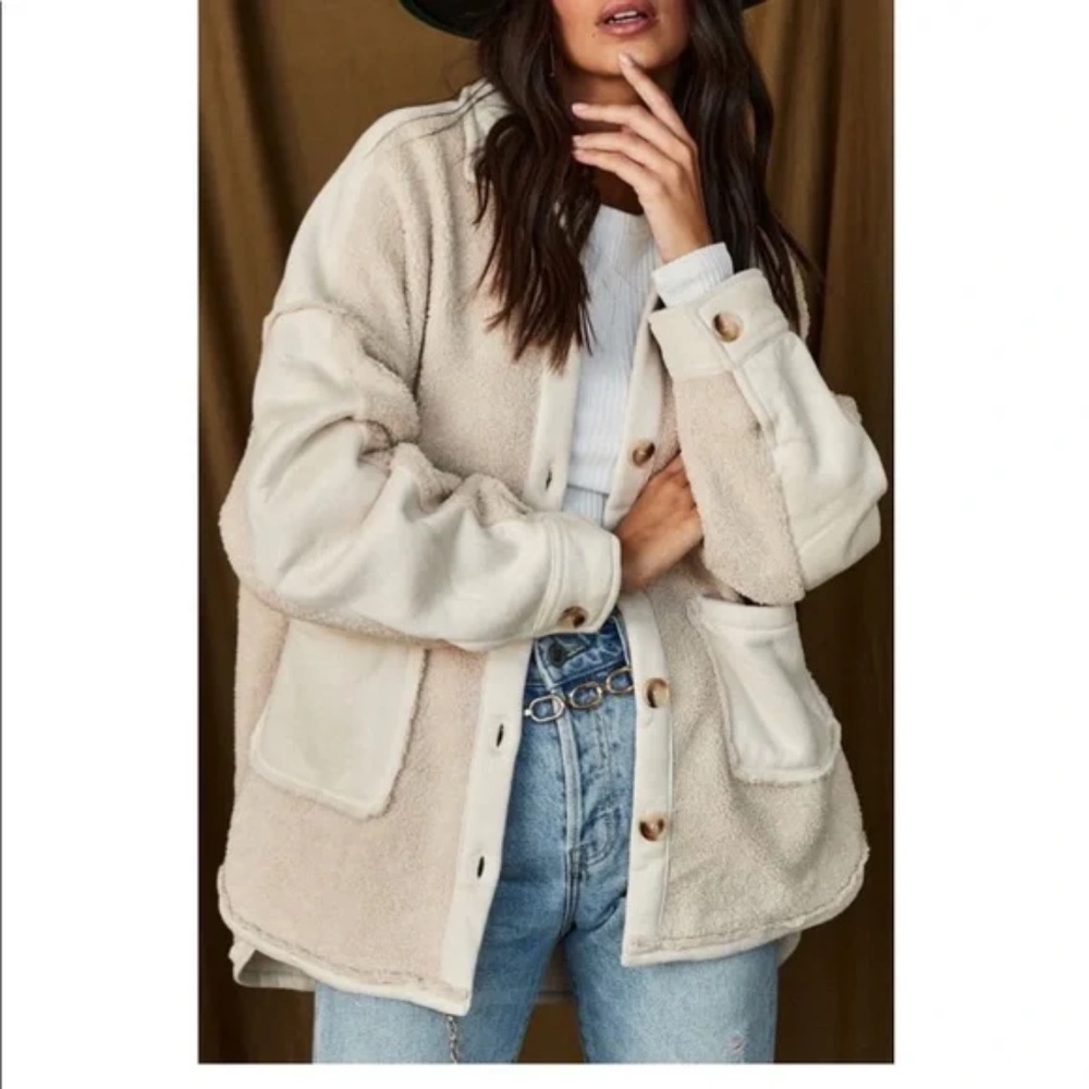 12th tribe ivory shacket